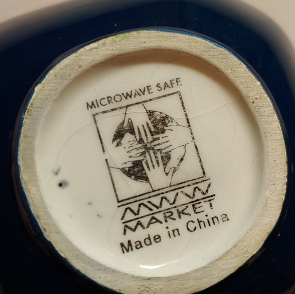 MWW Market set of 3 mini bowls (vintage?) - Picture 9 of 11